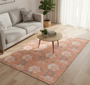 Vinylmatta blommor och växter blossom blommönster - Tenstickers