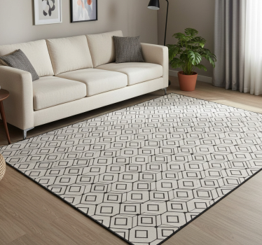 Vinylmatta geometrisk moderna diamantformer - Tenstickers