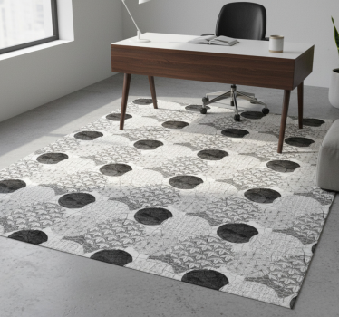 Vinylmatta geometrisk orientalisk mönster - Tenstickers