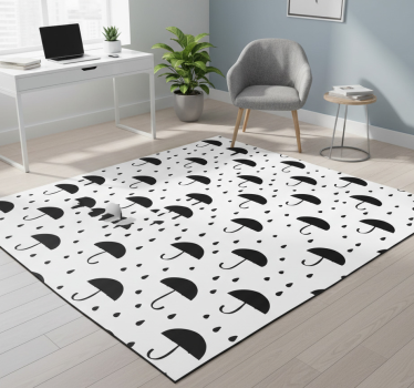 Vinylmatta geometrisk regndropp konfetti - Tenstickers