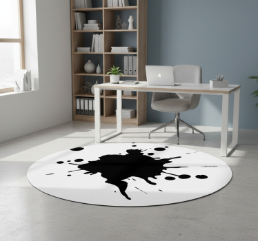 Vinylmatta geometrisk splash effect grafik - Tenstickers