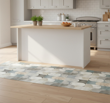Vinylmatta kök modern pill mosaik - Tenstickers
