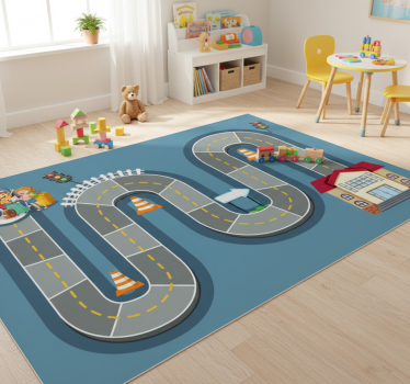 Vinylmatta spel brädspelsväg - Tenstickers