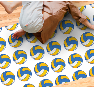 Volleybollar Vinylmatta Ungdom - Tenstickers
