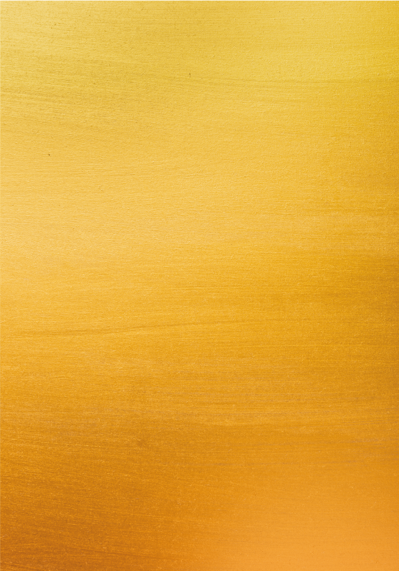 Ombré effekt Vinylmatta Gul - Tenstickers