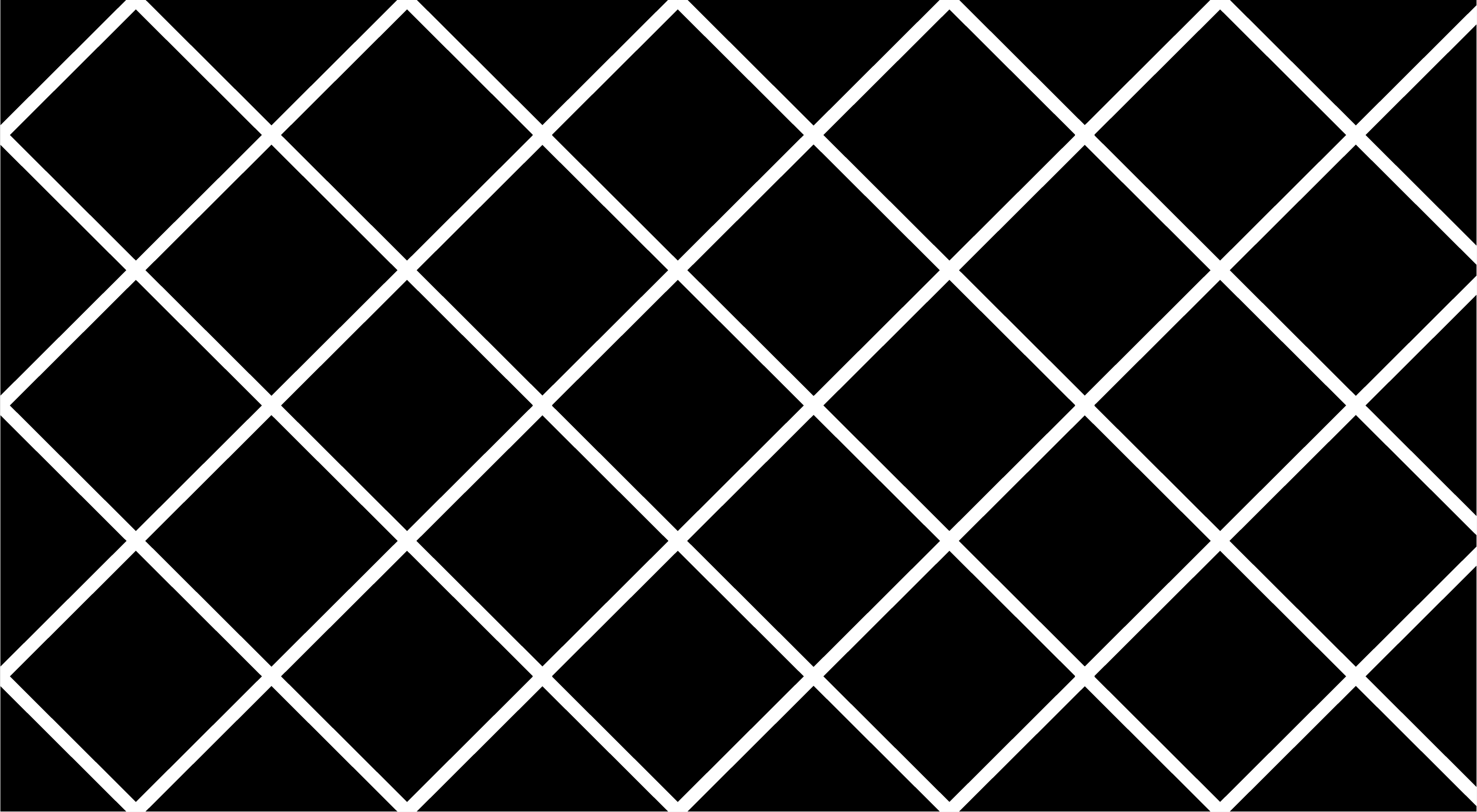 Moderna geometriska linjer Vinylmatta svart - Tenstickers