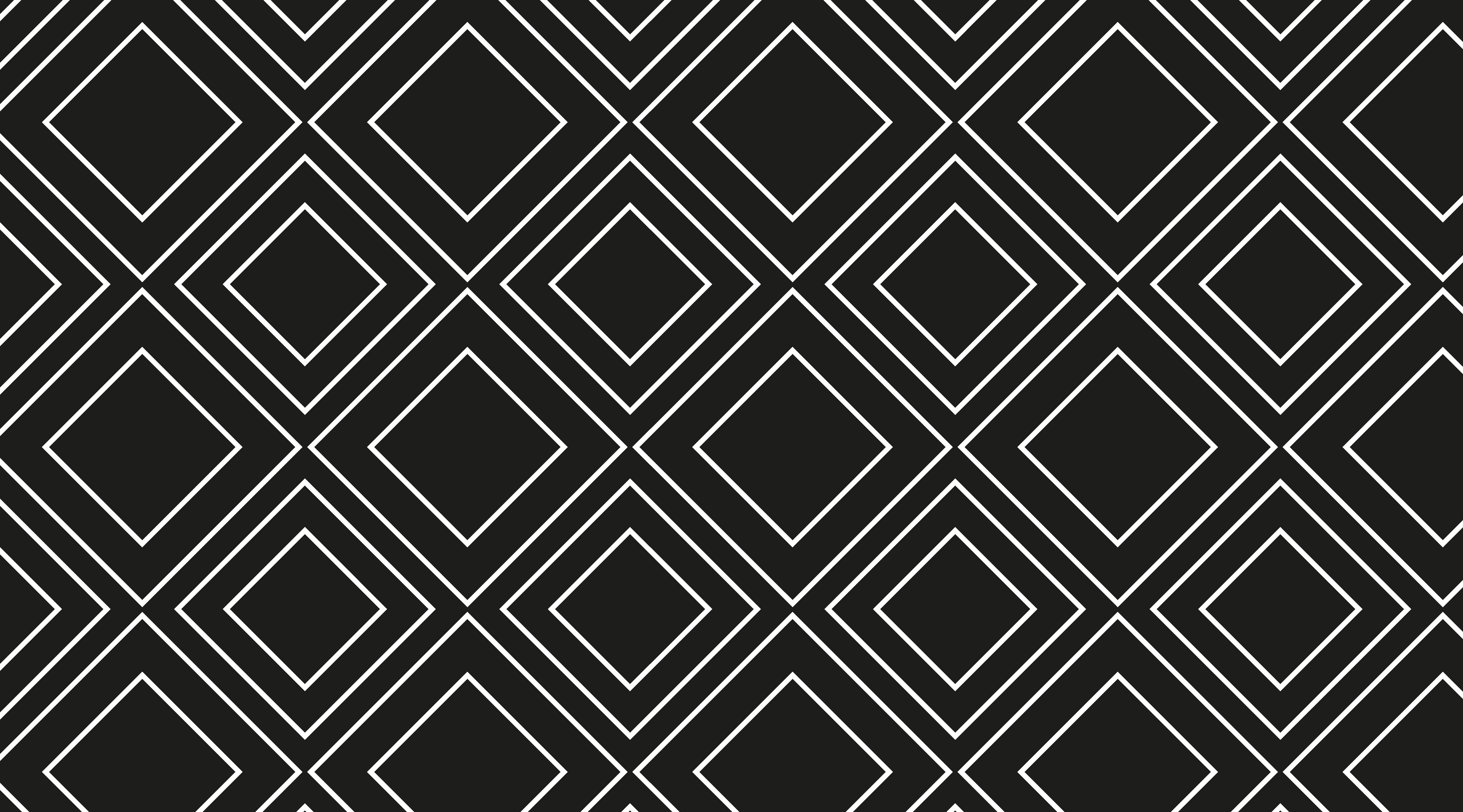 Vinylmatta svart geometriska linjer design - Tenstickers