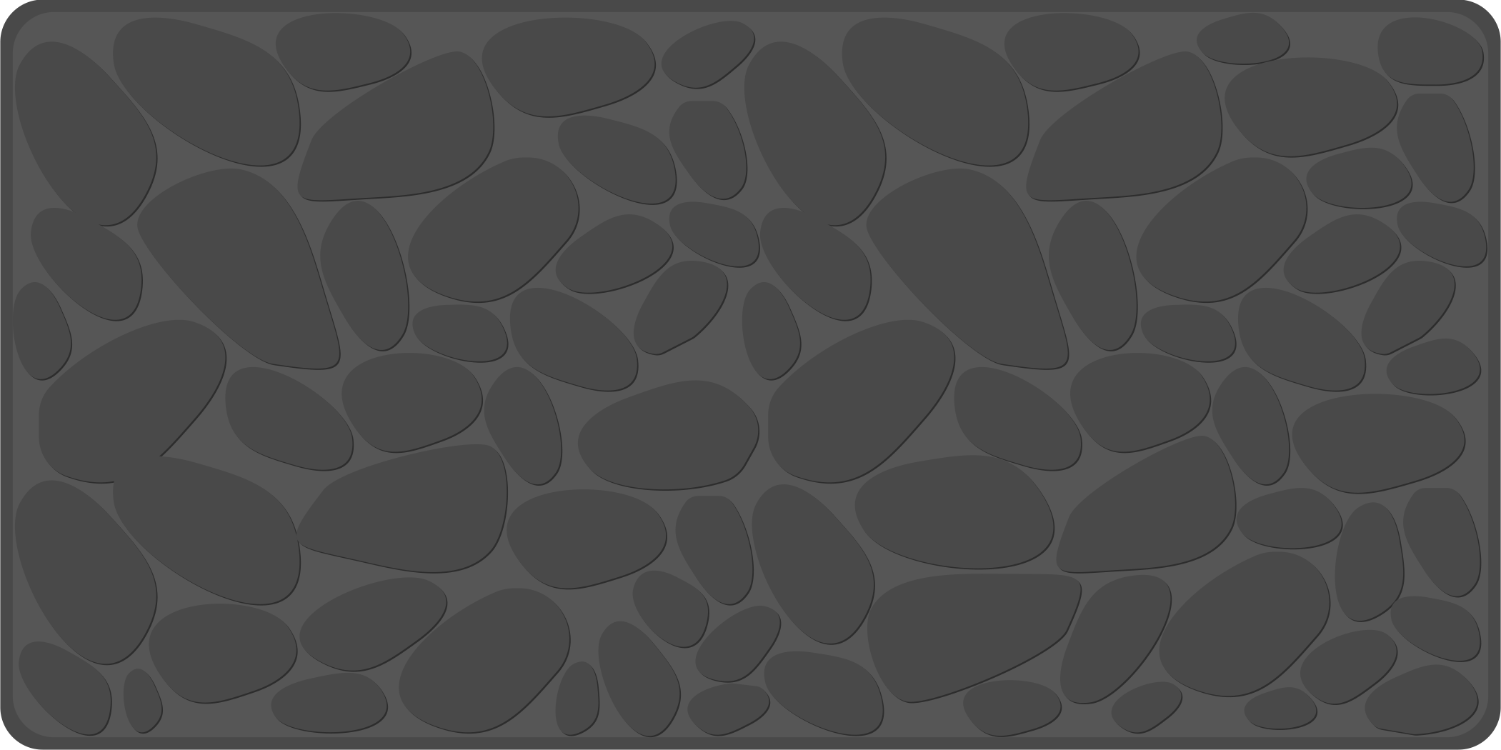 Grå steneffekt Vinylmatta badrum - Tenstickers