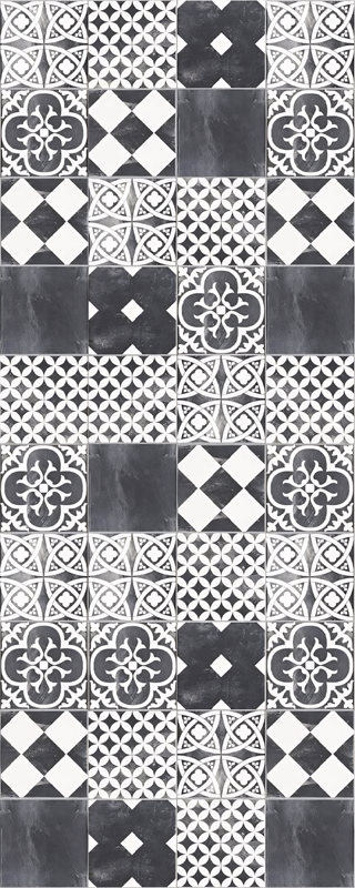 Cement ardesia Vinylmatta Kök - Tenstickers