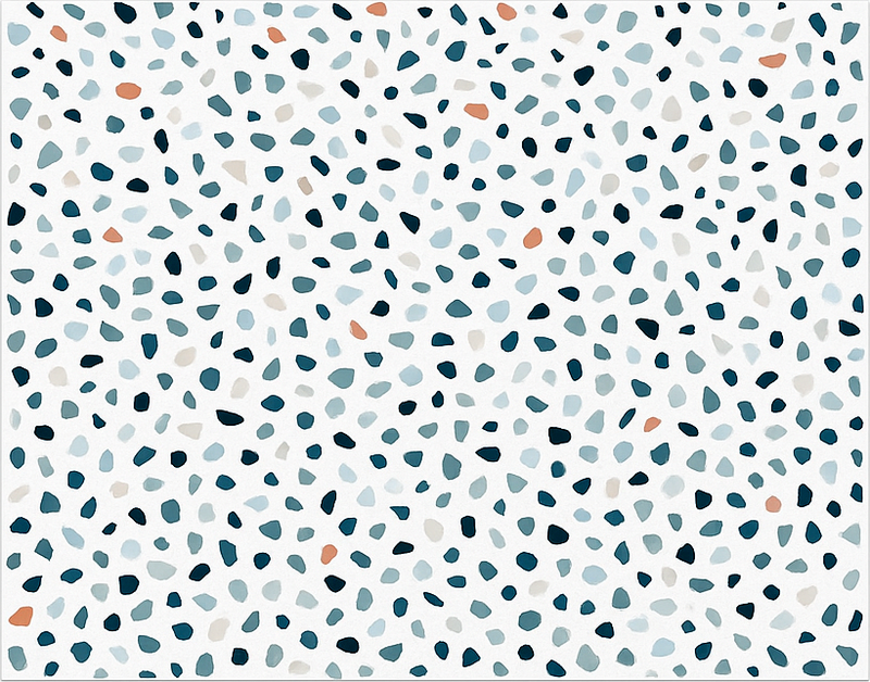 Små färgglada stenar Vinylmatta Kök - Tenstickers