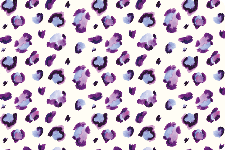 Vinylmatta djur med tjejig design - Tenstickers