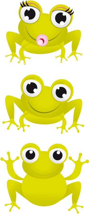 Vinylmatta djur med babyranunkler - Tenstickers
