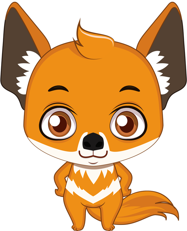 Vinylmatta djur dingo design - Tenstickers