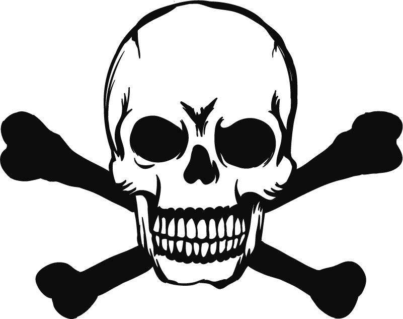 Vinylmatta halloween bilskalle - Tenstickers