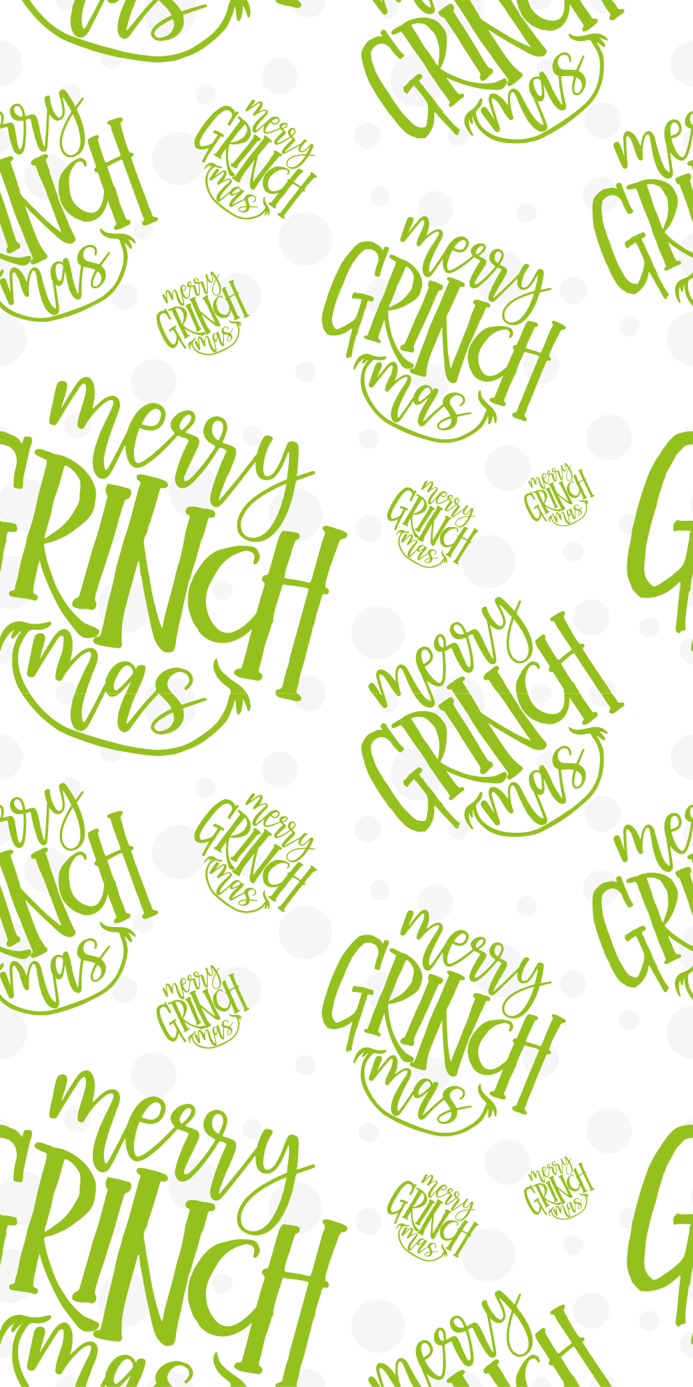 Vinylmatta jul god jul grinch originaldesign - Tenstickers