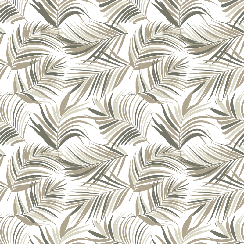 Vinylmatta blommor och växter frodig mystisk natur - Tenstickers