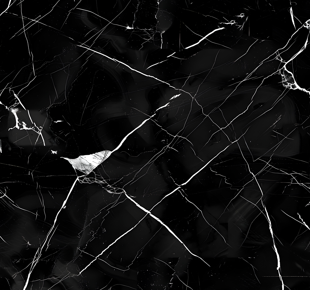 Vinylmatta matsal svart marmor för bord - Tenstickers