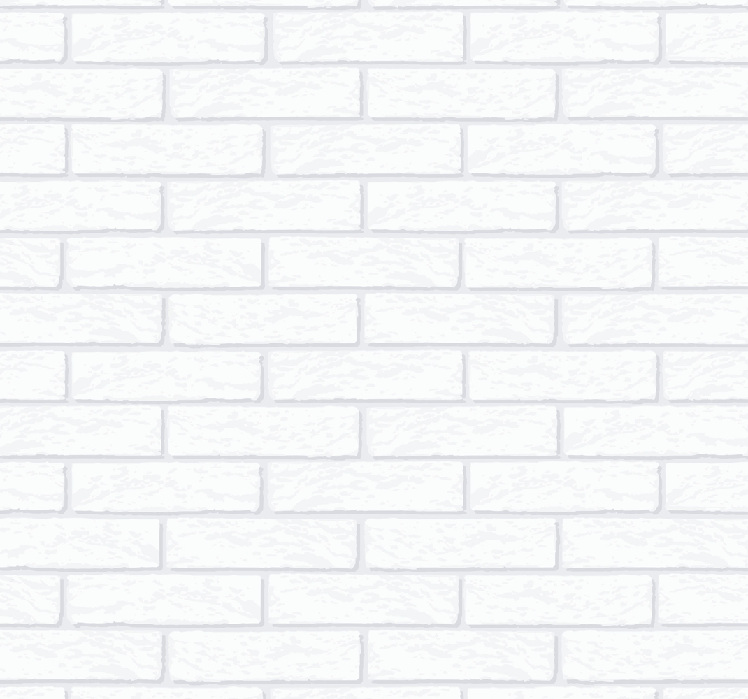 Vinylmatta kök vit tegelmönster - Tenstickers