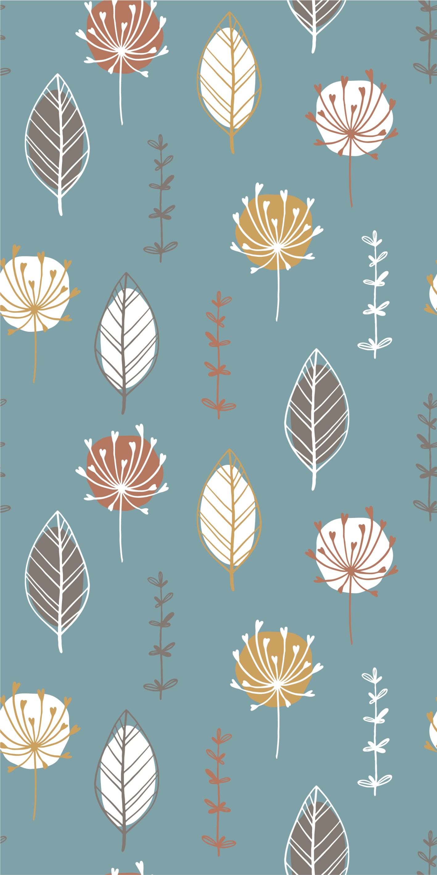 Vinylmatta kök nordic park - Tenstickers