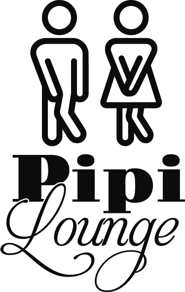 Vinylmatta badrum pipi lounge - Tenstickers