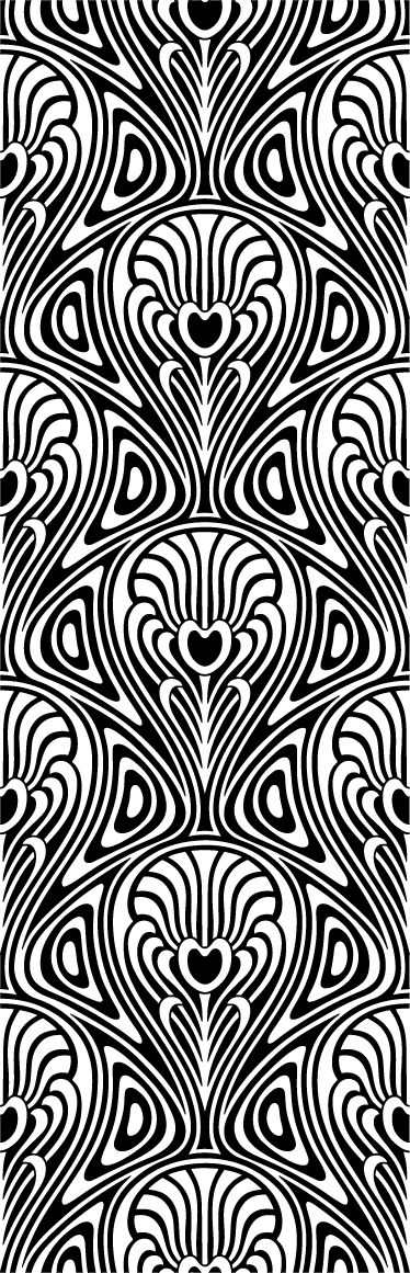 Vinylmatta badrum i jugendstil - Tenstickers