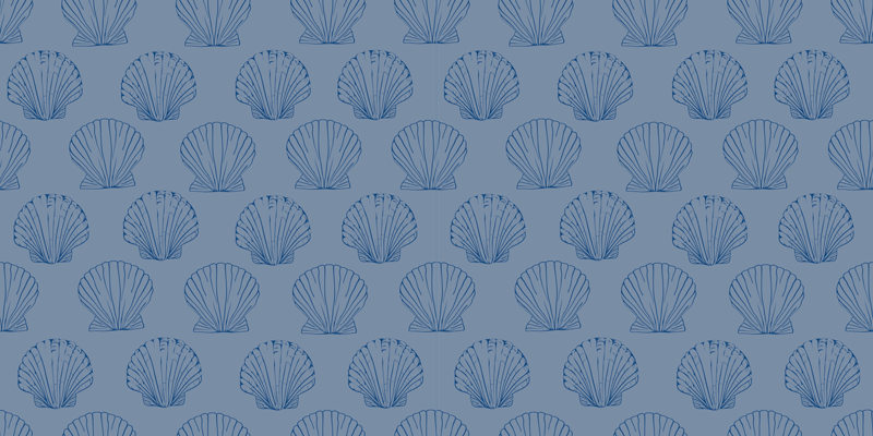 Vinylmatta blommor och växter snäckmönster - Tenstickers