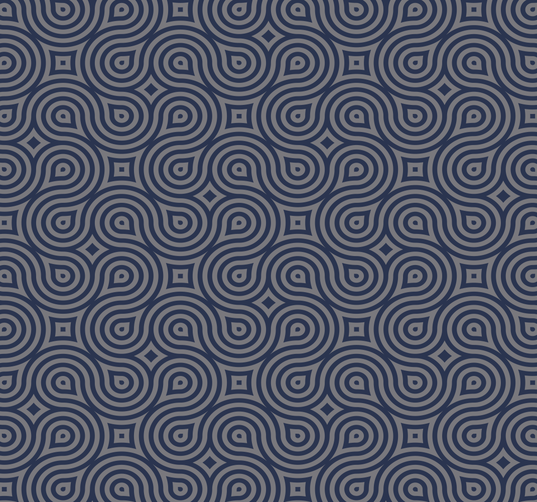 Vinylmatta geometrisk blå geometriska former - Tenstickers