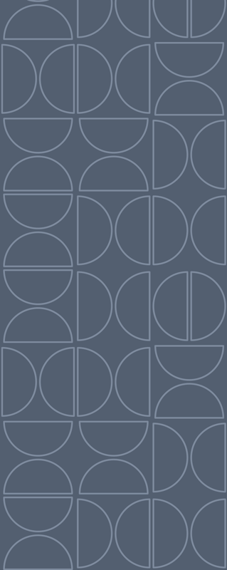 Vinylmatta geometrisk rasch symmetry curve - Tenstickers