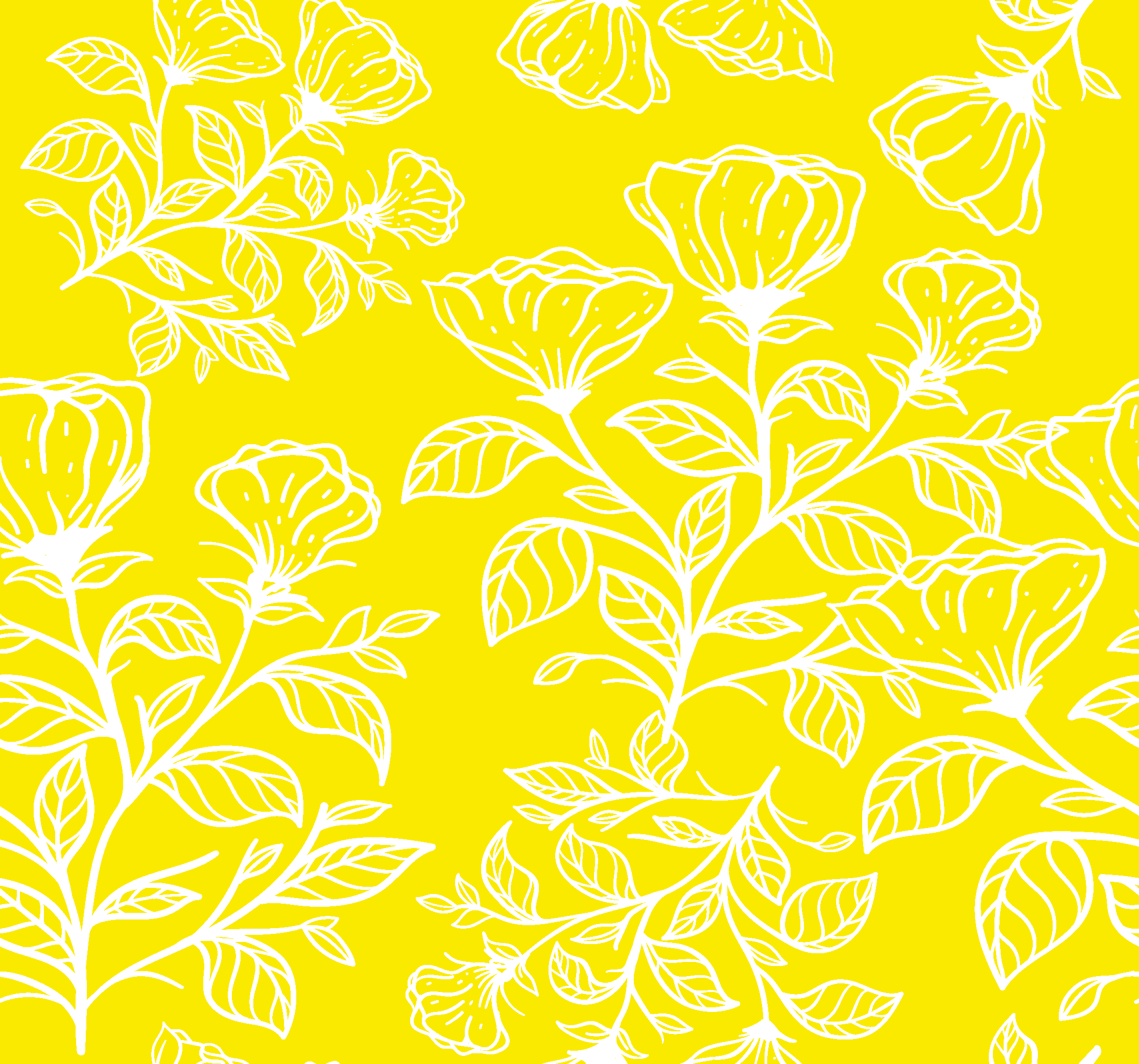 Blommönster vinylmatta sovrum - Tenstickers