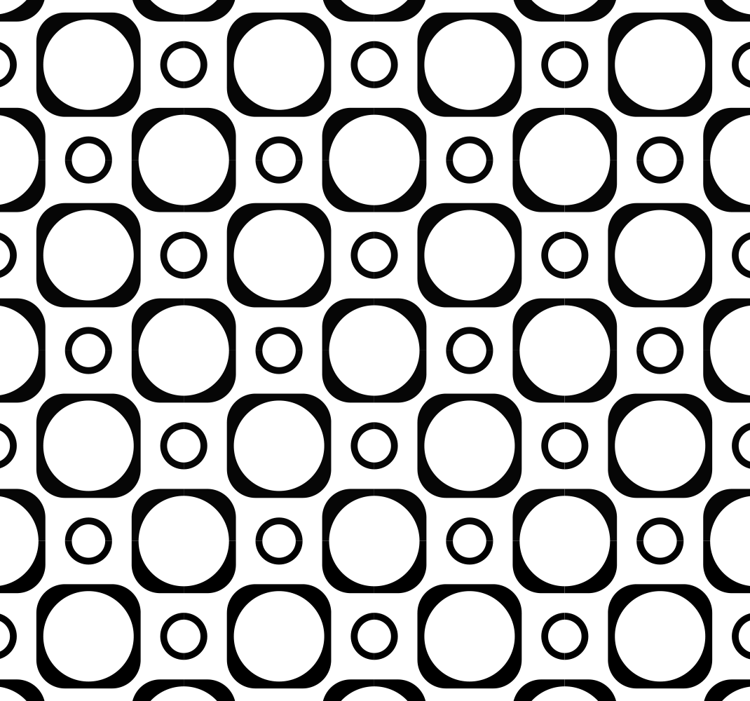 Svartvita plattor vinylmatta sovrum - Tenstickers