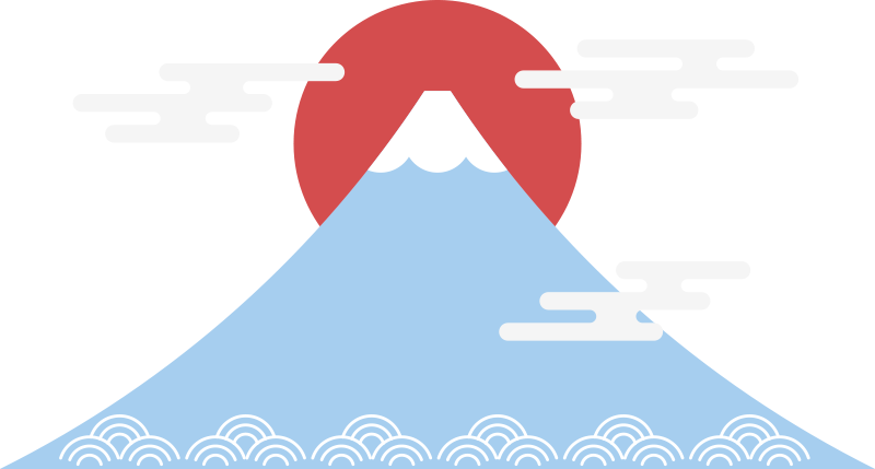 Vinylmatta natur i asiatisk stil berg - Tenstickers