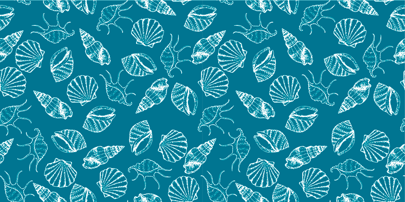 Vinylmatta natur snäckskalsstil - Tenstickers