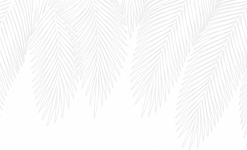 Neutral palm vinylmatta sovrum - Tenstickers