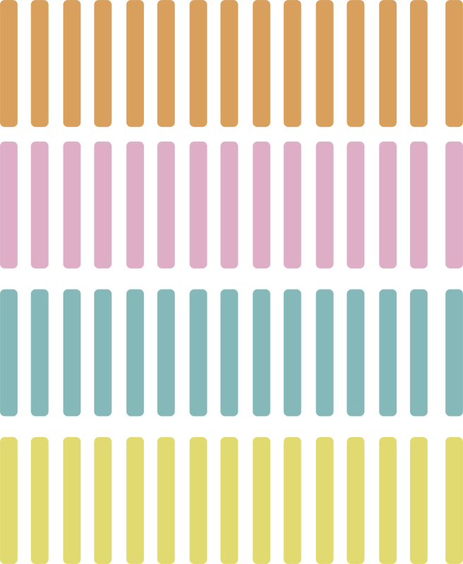 Vinylmatta geometrisk färgglada konfettiklistermärken - Tenstickers