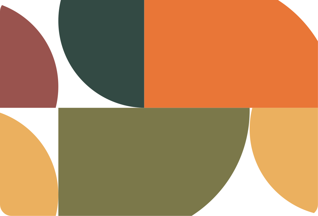 Vinylmatta geometrisk abstrakt konst - Tenstickers