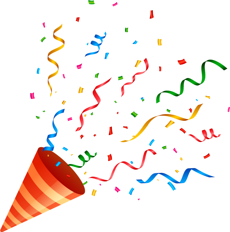 Vinylmatta geometrisk festkonfetti - Tenstickers