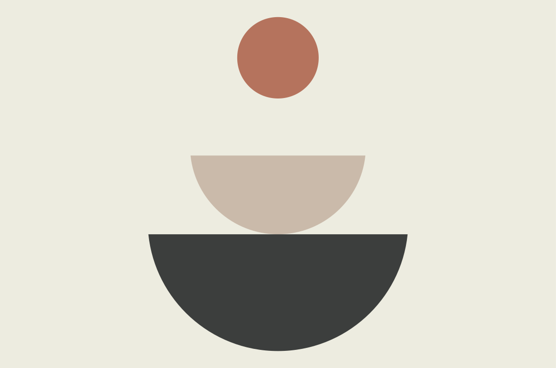 Vinylmatta geometrisk fontän abstrakt konst - Tenstickers