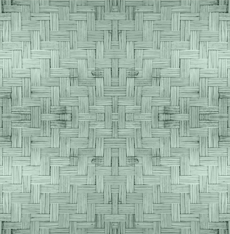 Vinylmatta geometrisk strukturerat kvadrat - Tenstickers