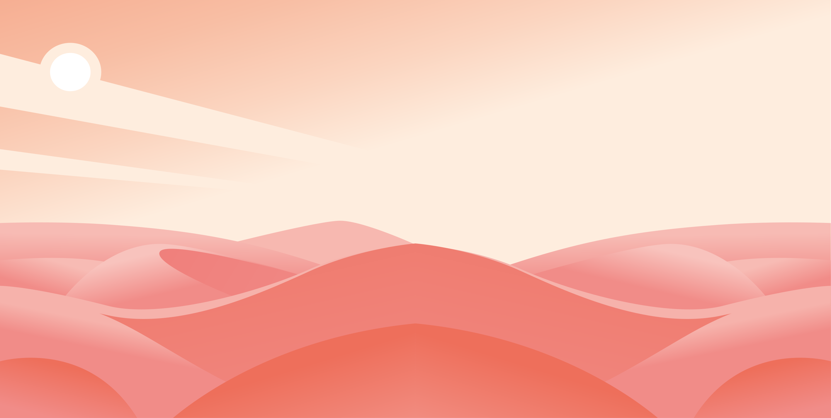 Vinylmatta geometrisk rosa öken - Tenstickers