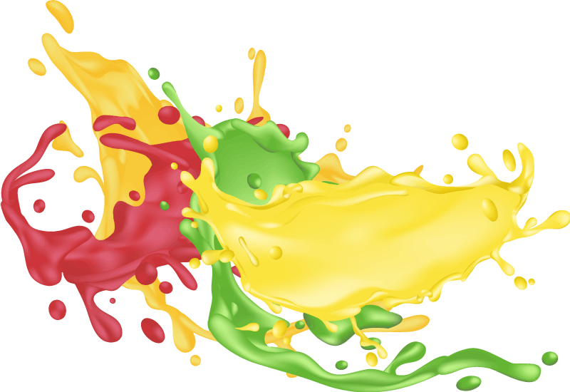 Vinylmatta geometrisk färgsprakande former - Tenstickers