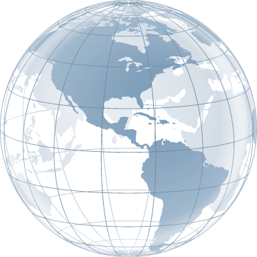 Vinylmatta sovrum blue america karta - Tenstickers