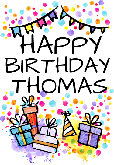 Vinylmatta barn personlig glad födelsedag - Tenstickers