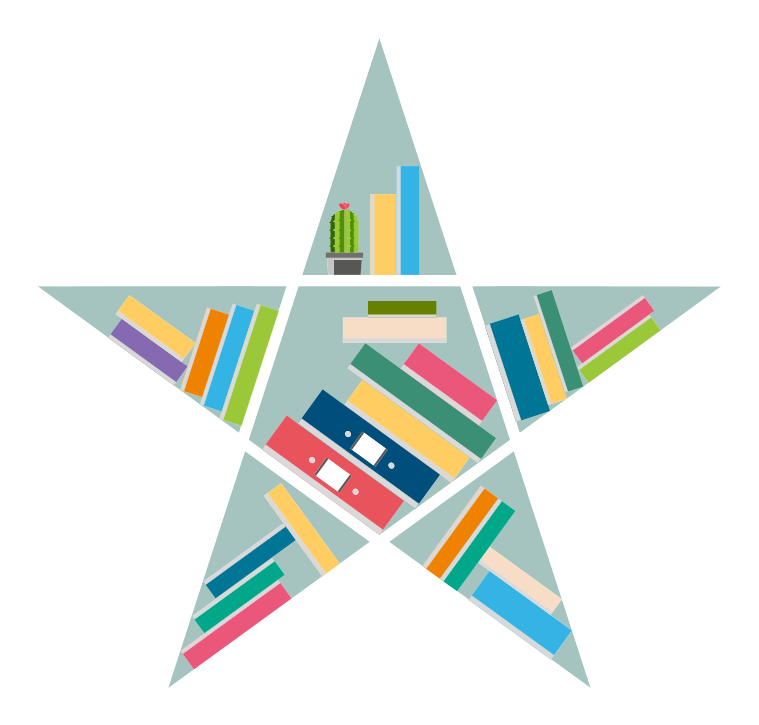 Vinylmatta barn stjärnläsare - Tenstickers