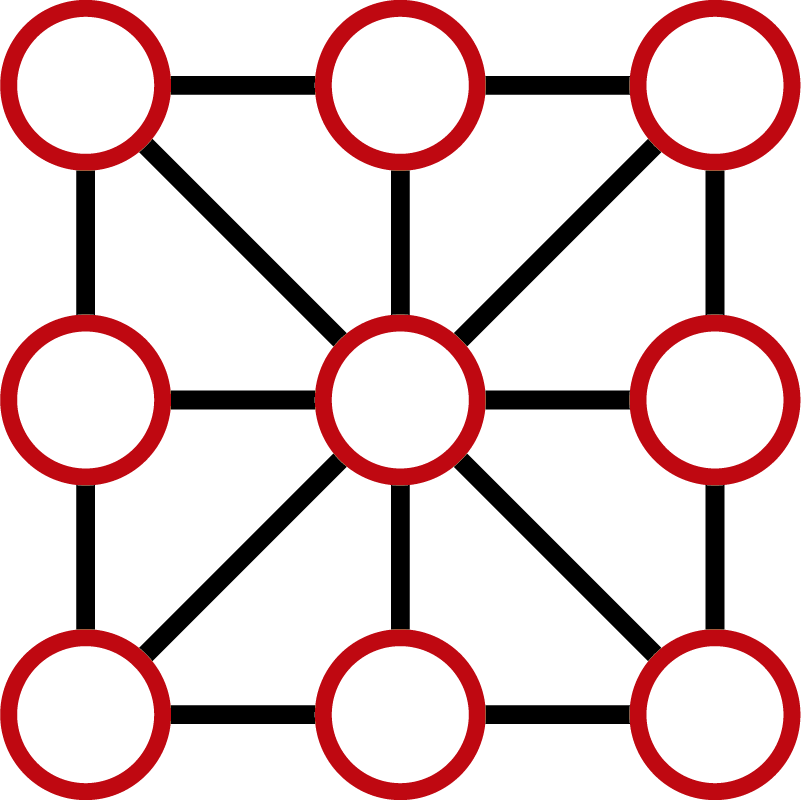 Vinylmatta spel tre i rad - Tenstickers