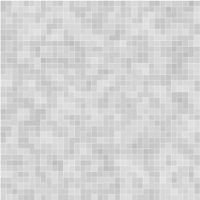 Vinylmatta badrum vit grå kakel mosaik - Tenstickers