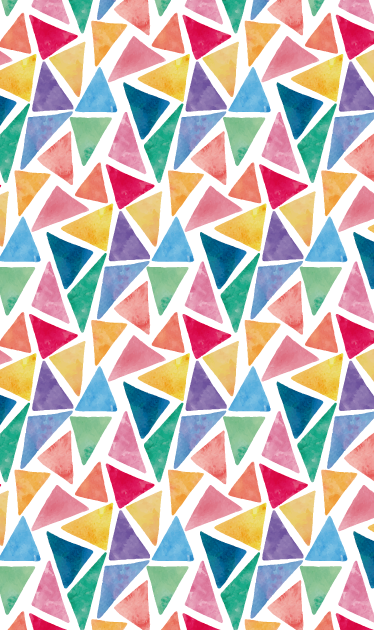 Vinylmatta kök geometrisk köksinredning - Tenstickers