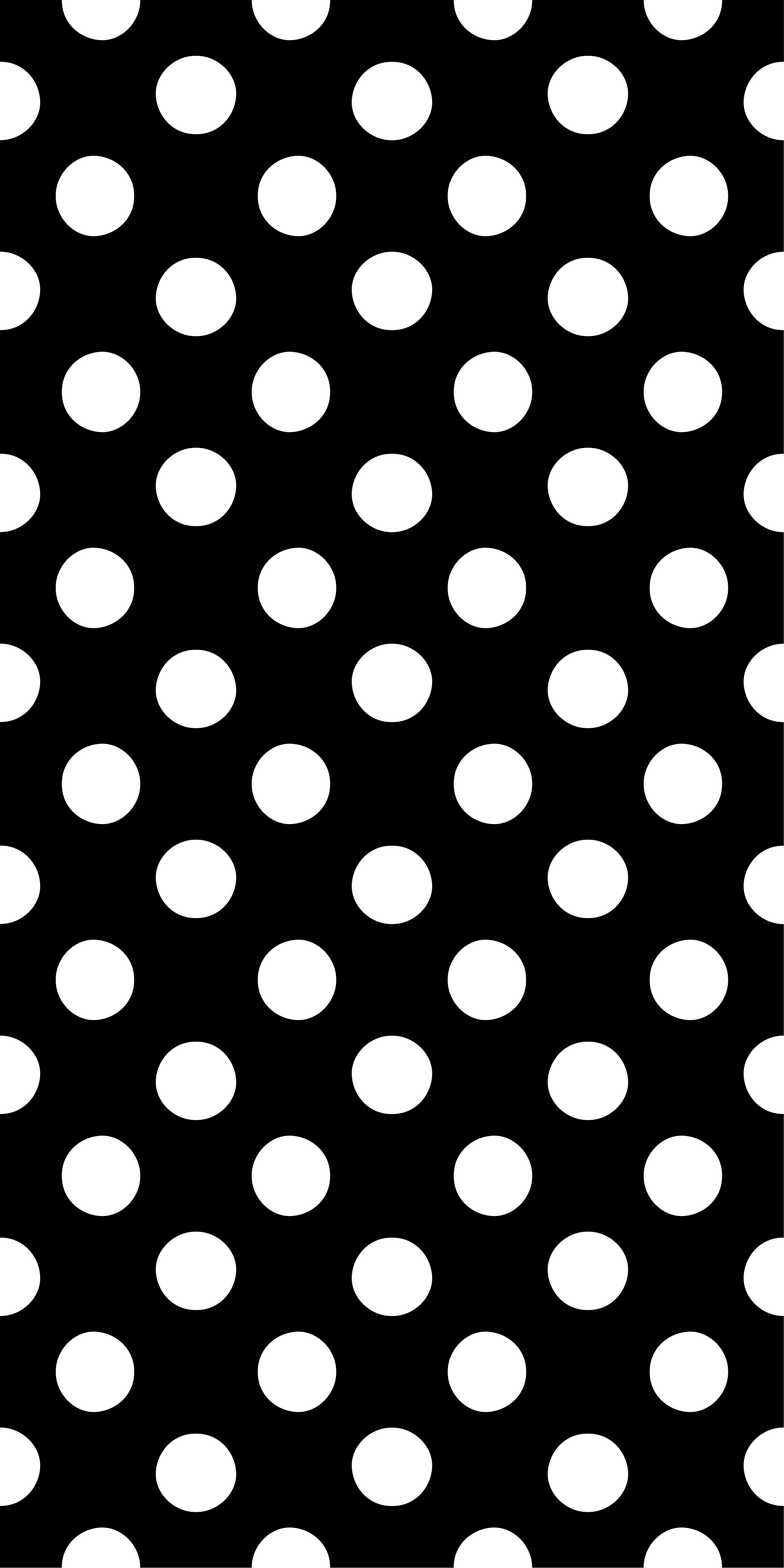 Vinylmatta kök prickig mönster - Tenstickers
