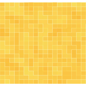 Vinylmatta kök detalj guldfärgad mosaik - Tenstickers