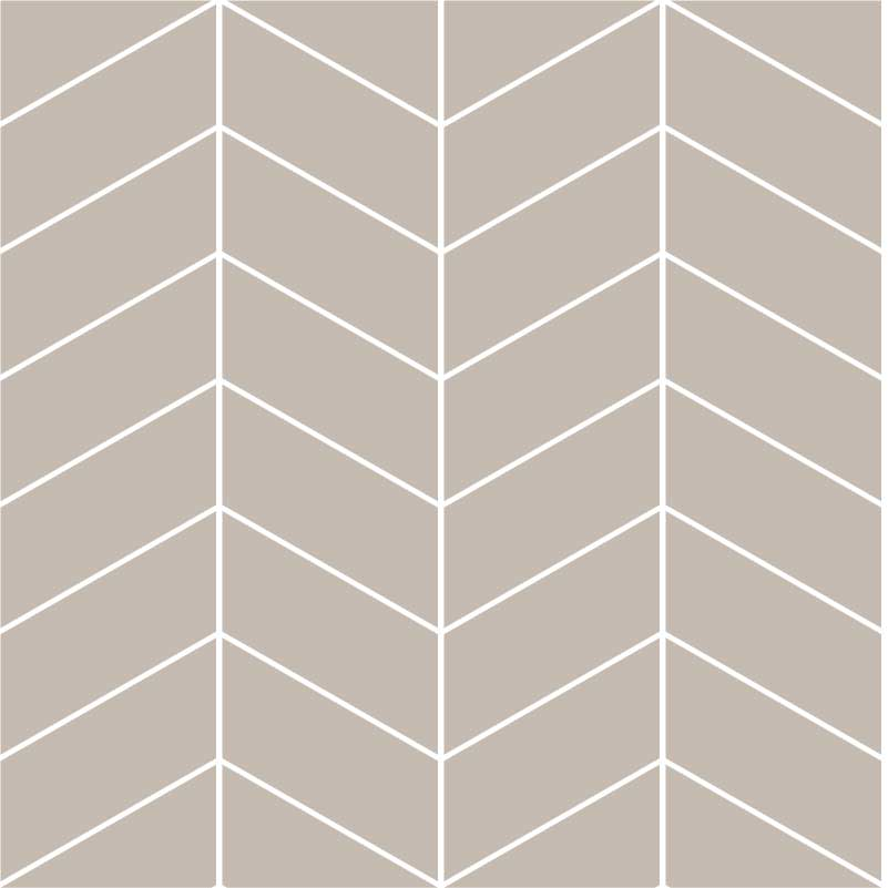 Vinylmatta kök skandinavisk stil beige och vit - Tenstickers