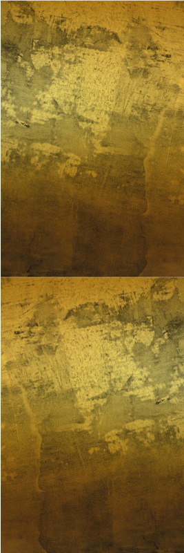 Vinylmatta sovrum retro rått gyllene rektanglar mönster - Tenstickers